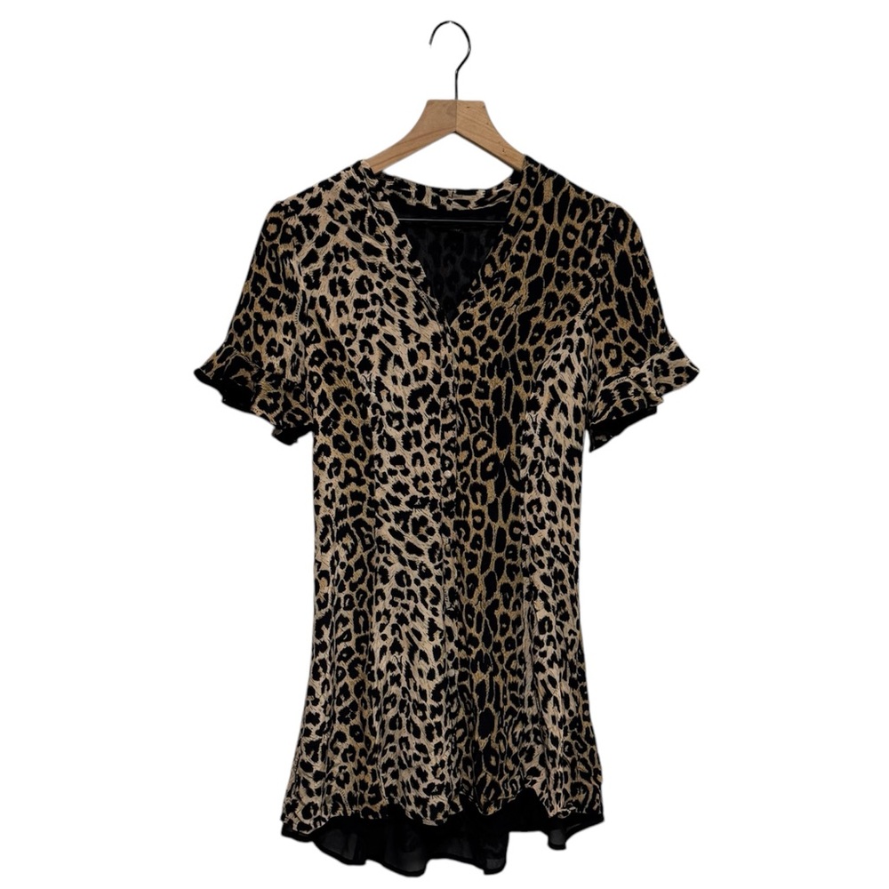 ALLSAINTS Fay Leppo Dress Animal Print